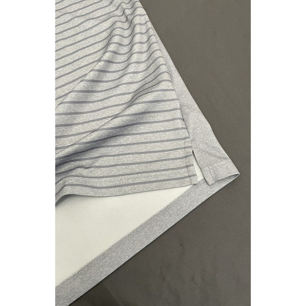 Pebble Beach Golf Dry Luxe‎ Performance Gray Golf Polo Shirt Men's Size Large - Picture 8 of 10